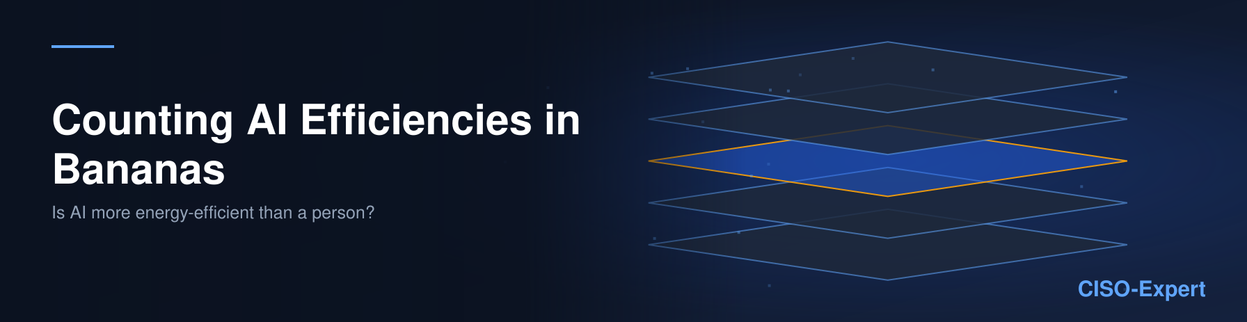 Counting AI Efficiencies in Bananas
